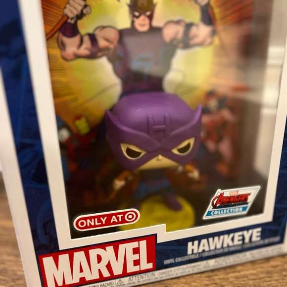 Funko Pop! Marvel comic book covers Hawkeye - Picture 5 of 5